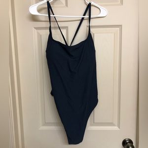 NWT H&M Navy Blue 1 Piece